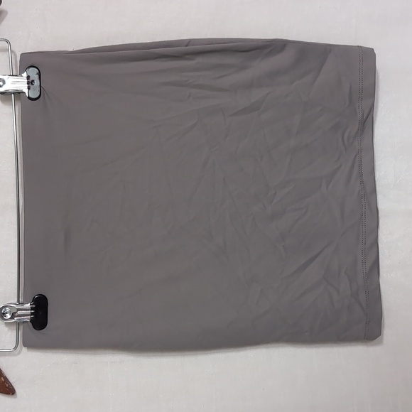 Sole Mio Grey Bodycon Tube Skirt Size Small - Picture 2 of 4